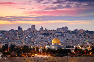 Sunset in Jerusalem AHAVART 