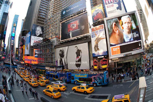 Times Square an iconic street of NYC and America Fine Art Photography AHAVART 