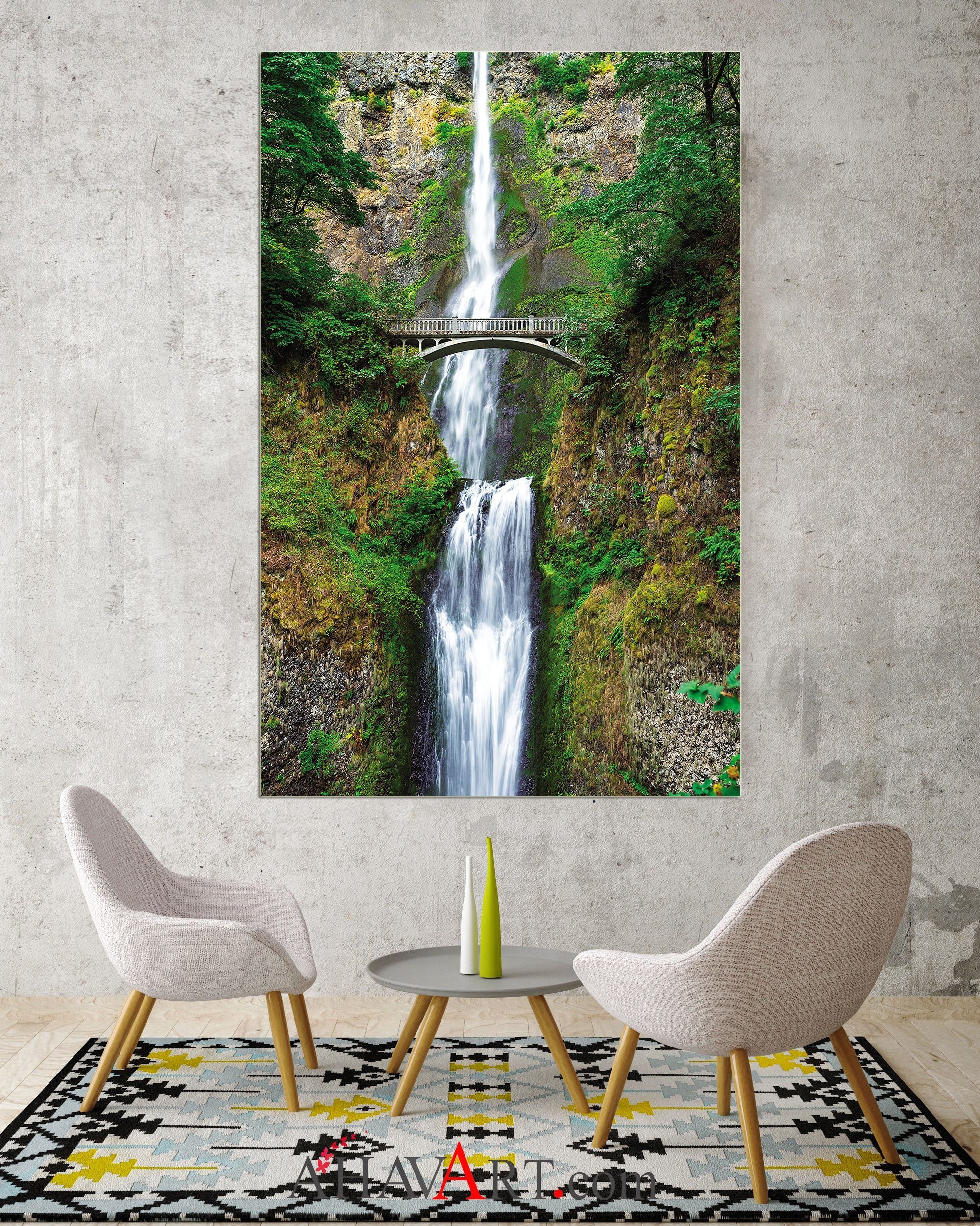 Tranquility - Multnomah Falls, Oregon / Patrick Huot Fine Art Photography AHAVART 